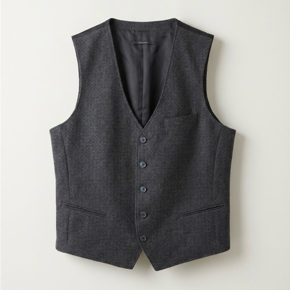 Classic Gray Men's Vest